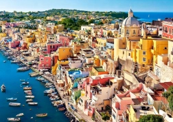 Puslespil 500 brikker Corricella, Italien