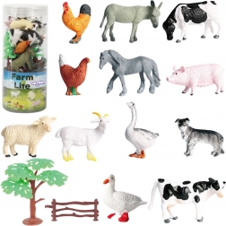 woopie gård-figursæt til børn, 17 dele