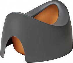 Teggi ergonomisk, vendbar børnepotte med hældetud, grafitfarvet