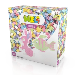 Byggesæt MELI MINIS Pastel – 1200 dele
