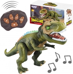 Woopie dinosaur RC-robot T‑Rex med lys og lyde
