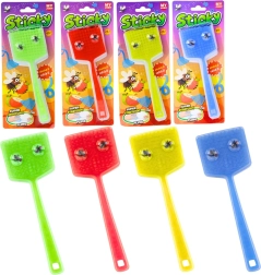 Gummi-børne-fluesmækker med skydemål