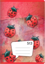 hæfte A5, 10 ark – linjeret 12 mm