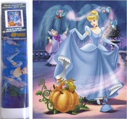 Diamantmaleri Askepot 30 × 40 cm