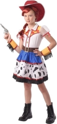 Karnevalkostume cowgirl 120–130 cm