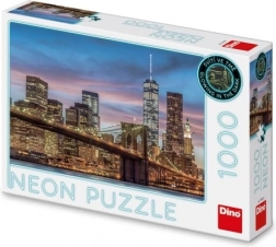 Puslespil Dino Neon New York 1000 brikker