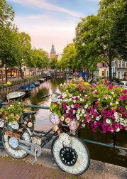 Ravensburger puslespil Blomster fra Amsterdam 1000 brikker