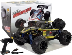 Terræn RC-buggy 1:18 gul 4x4 op til 45 km/t