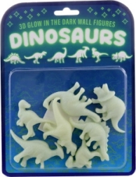 Glødende dinosaur klistermærke dekoration