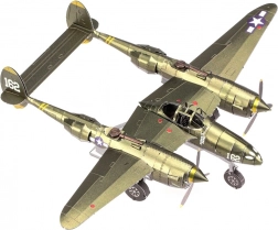 METAL EARTH 3D-puslespil Lockheed Martin P-38 Lightning (ICONX)