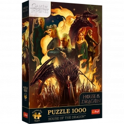 Puzzle TREFL Premium Plus House of the Dragon 1000 brikker