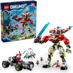 LEGO DREAMZzz 71497 Coopers tiger-robot og Zeros hot rod