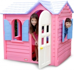 Børnehave havehus little tikes country cottage pink