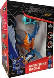Screechers Wild! transformationssæt Airstrike Eagle med mønt