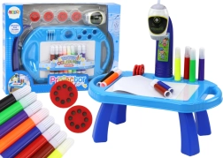 Projektor til tegning med bord – blå