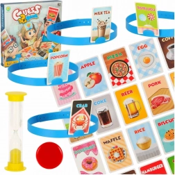 Hvem er jeg? Gæt maden familiespil for børn