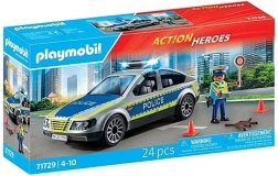 Playmobil politibil med blinklys og lyd