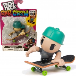 Tech Deck Sk8 Crew S1 sæt finger-skateboard med figur