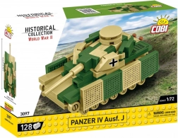 Model af Panzer IV Ausf. J tank i klodser