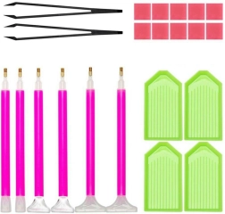 Ag979a diamant broderisæt tilbehør