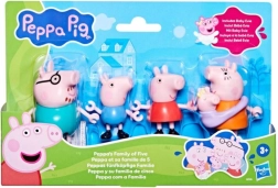 Hasbro Peppa Pig familiesæt med figurer (5 stk.)