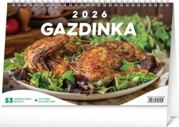 Bordkalender Gazdinka 2026, 23,1 × 14,5 cm