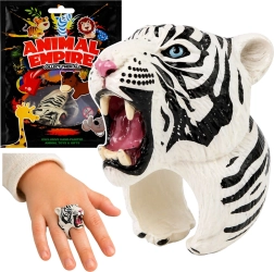 Børnering med hvid tiger