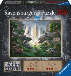 Ravensburger puslespil EXIT: Forladt by 368 brikker