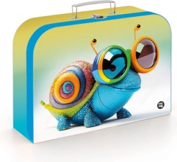 Børne laminatkuffert Snegl