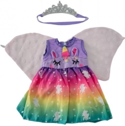 Dukke­tøj med enhjørning 40 - 43 cm