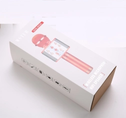 trådløs karaokemikrofon med optagelse og support for USB/microSD