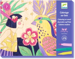 DJECO Træmaling Sweet Girls