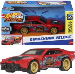 Hot Wheels Pull-Back Speeders Dimachinni Veloce bil 1:43