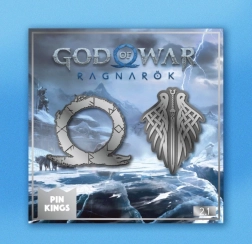 Badges God of War Ragnarok – sæt med 2 metalbadges