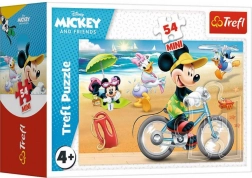 Puslespil MICKEY MOUSE 54 brikker – På stranden