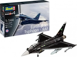Plastikmodel af Eurofighter Typhoon RAF 1/144
