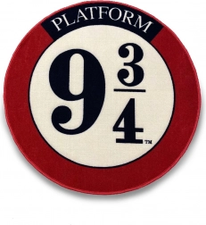 Dørmåtte Harry Potter perron 9 3/4, 100 × 100 cm