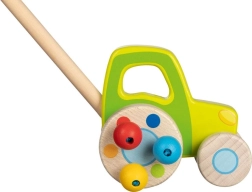 Trætraktor på pind til børn GOKI