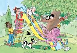 JUMBO puslespil Glatte rutsjebane for børn - 150 brikker