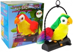 Papegøje Pleciuga Fuglen gentager ord grøn