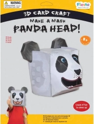 Fiesta Crafts Kreativ sæt 3D maske panda