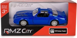 Metalmodel RMZ City PONTIAC Firebird 1978 1:32 blå