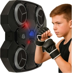 Træningsboksemål til væg med LED-lys og USB-tilslutning