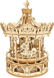 Træsalgsautomat - 3D-puslespil med spilleboks