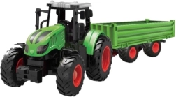 Radiostyret traktor med anhænger