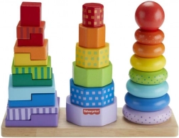 Træsorteringstårn FISHER-PRICE til småbørn