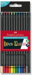 Farveblyanter Faber-Castell Black Edition 12 stk