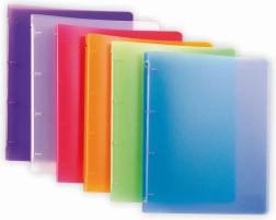 Opaline ringbind rød A5