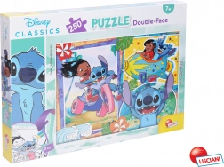Dobbeltsidet puslespil Lilo & Stitch 250 brikker (50 × 35 cm)