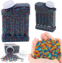 Hydrogel vandkugler til pistoler, farvemix, 50.000 stk., 7–8 mm